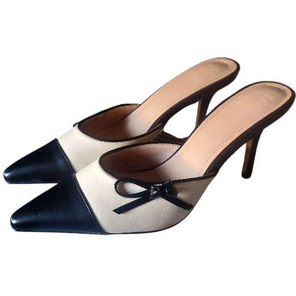 NIB JUSTFAB violetta mule pumps - Picture 2 of 15